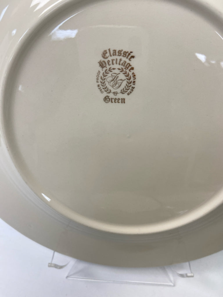 Classic Heritage Green Dishes