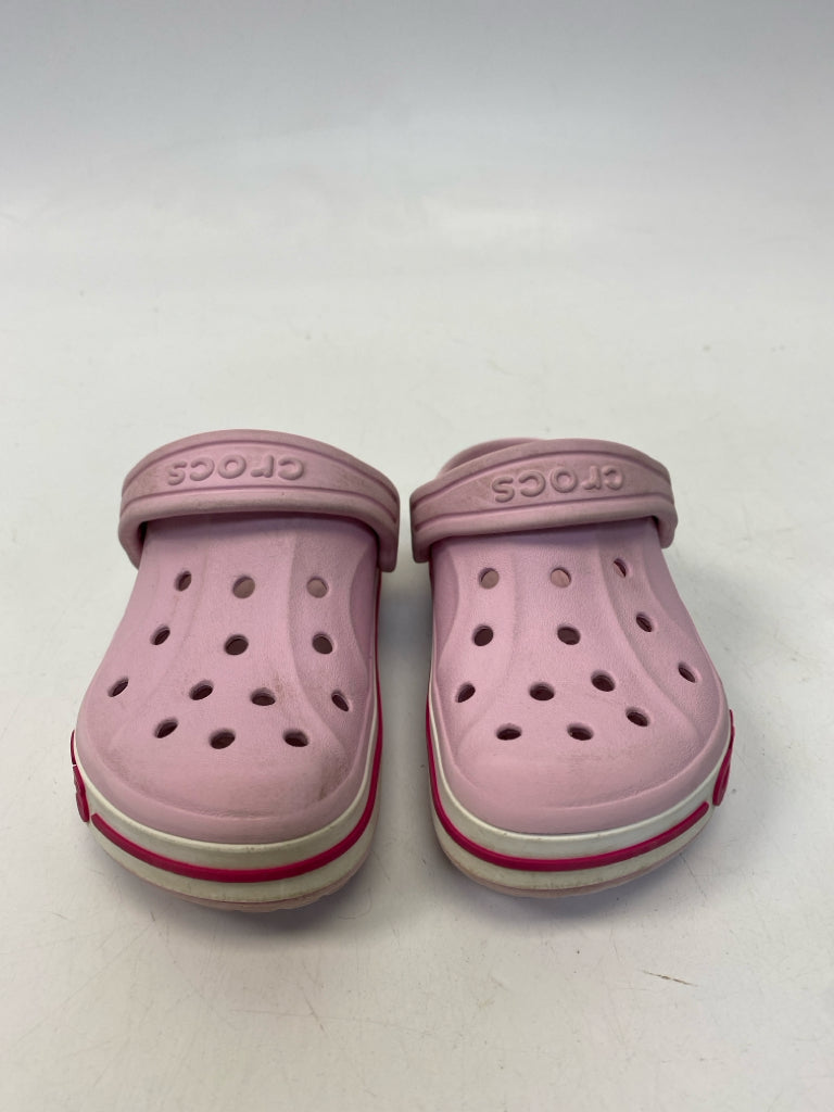 Crocs SIZE 9 Pink Girl&