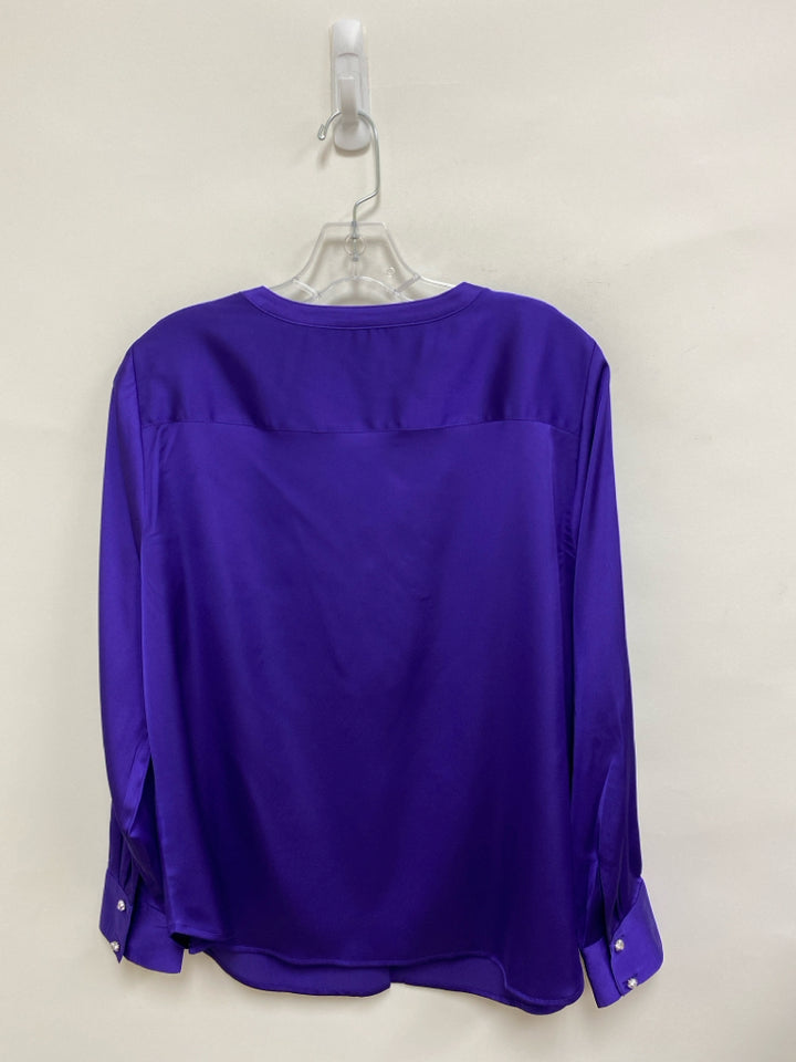 NWT Talbots Size LP Purple Petite Top