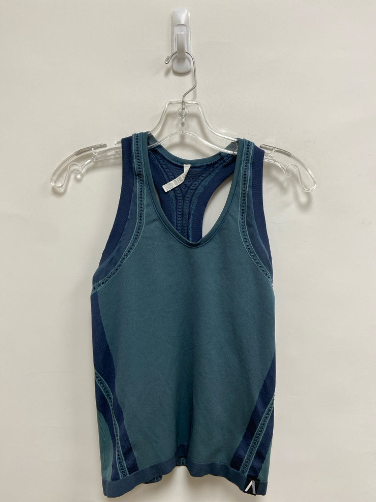 Athleta Size XS Navy Teal Blue Sleeveless Athletic Top