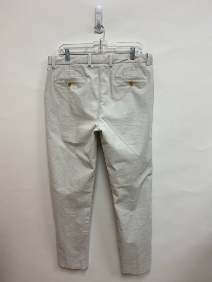 Brooks Brothers Size 34 Cream Corduroy Men&