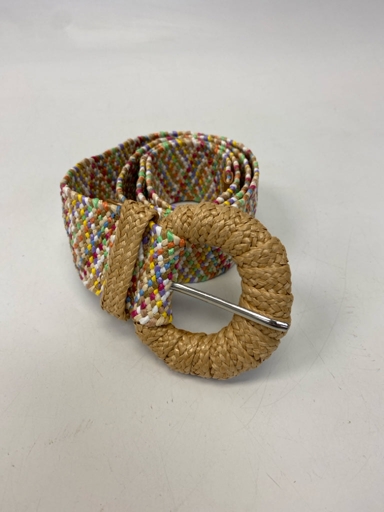VINCE CAMUTO Multi Color Woven Belt