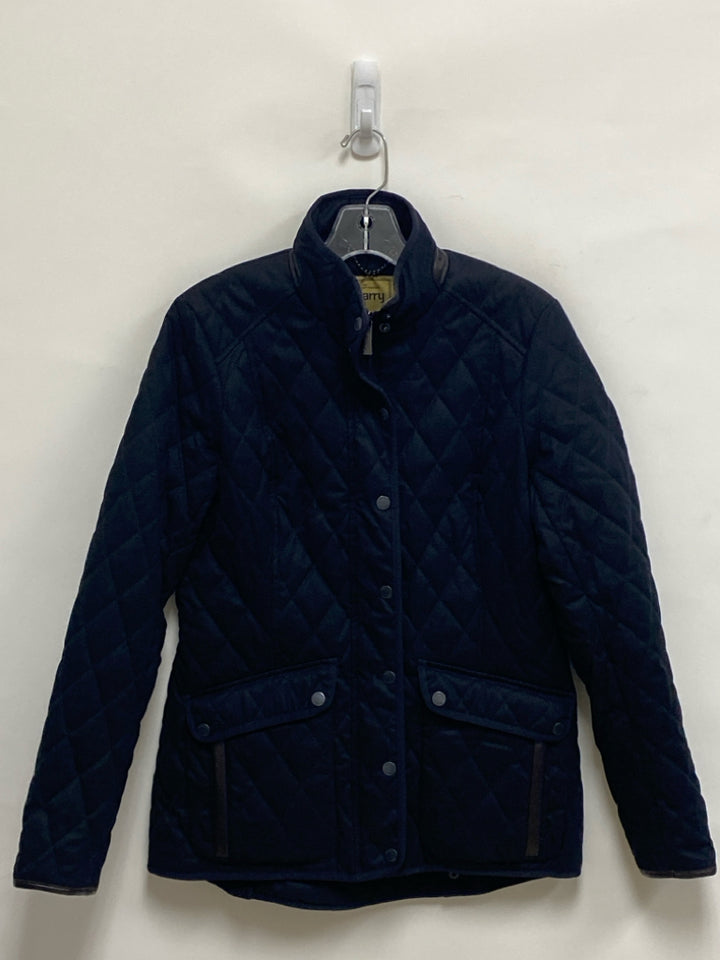Dubarry of Ireland Size 36 Black Quilted Zip Down Ladies Jacket