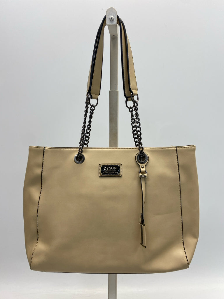 Tan Tote Bag