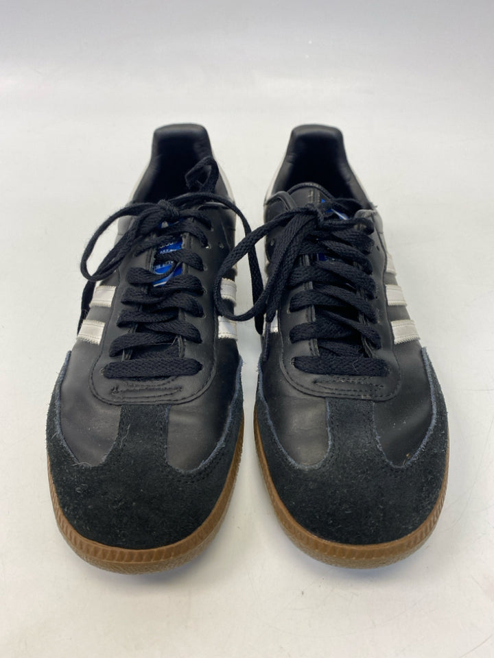 Adidas Size 8 Black Lace-Up Men&