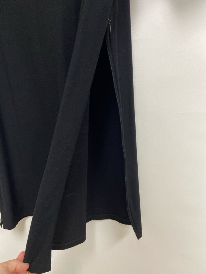 Eileen Fisher Size XS Black Short Sleeve Ladies Dress