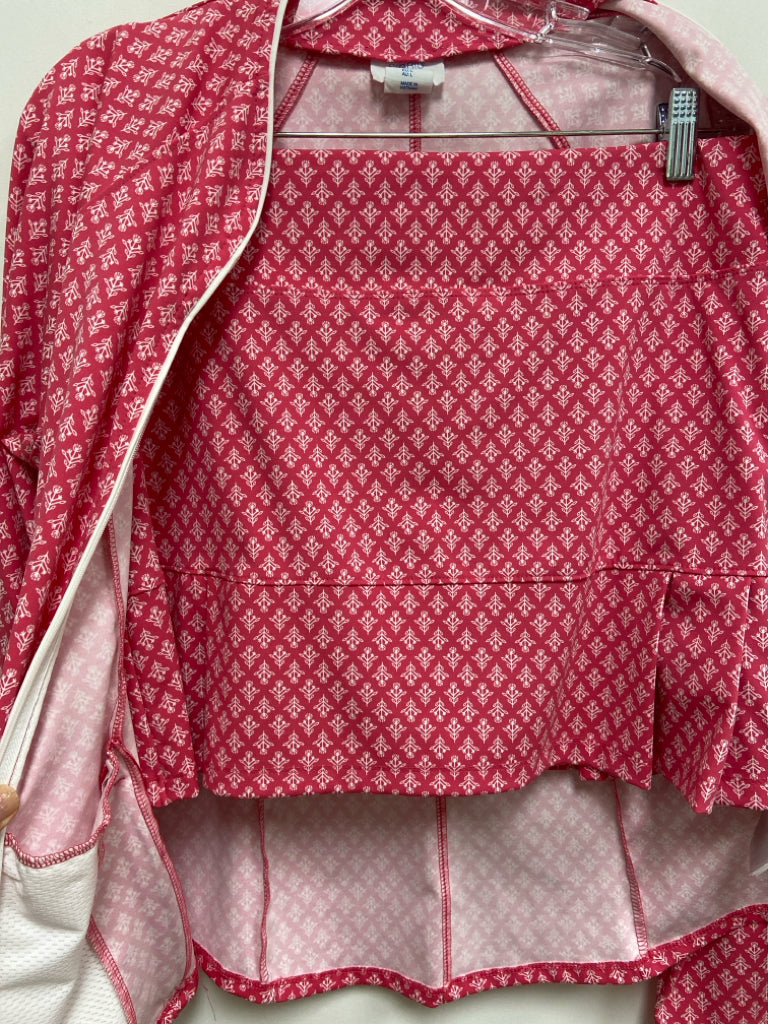 Sigrid Olsen Size L Rose White Twig Athletic 2pc