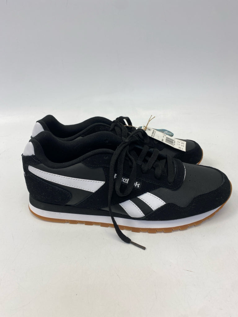 NWT Reebok Size 10 Black White Lace-Up Men&