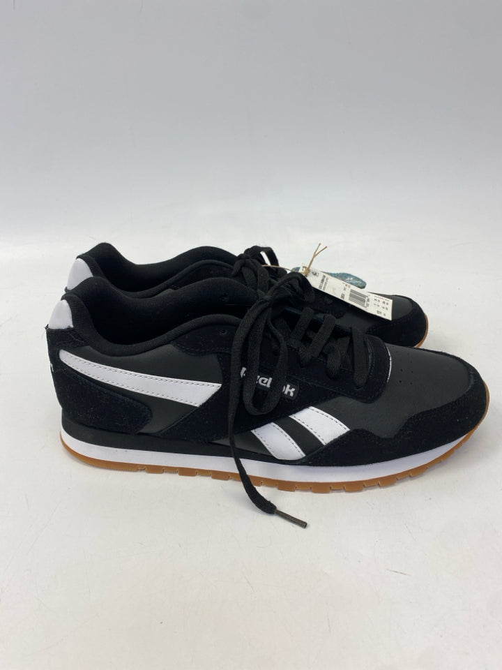 NWT Reebok Size 10 Black White Lace-Up Men&
