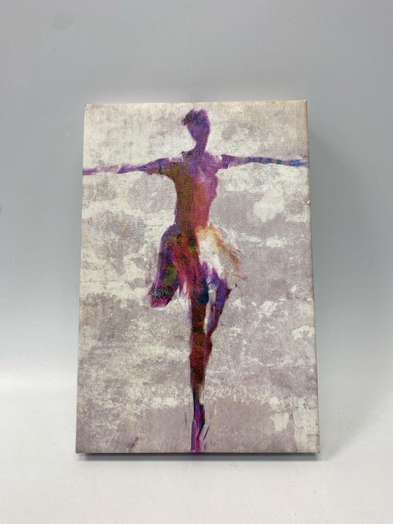 White/Silver Pink/Purple Kids Canvas Art