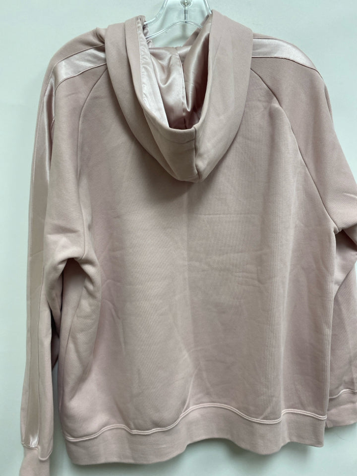 NWT Puma Size L Dusty Pink Hooded Ladies Sweatshirt