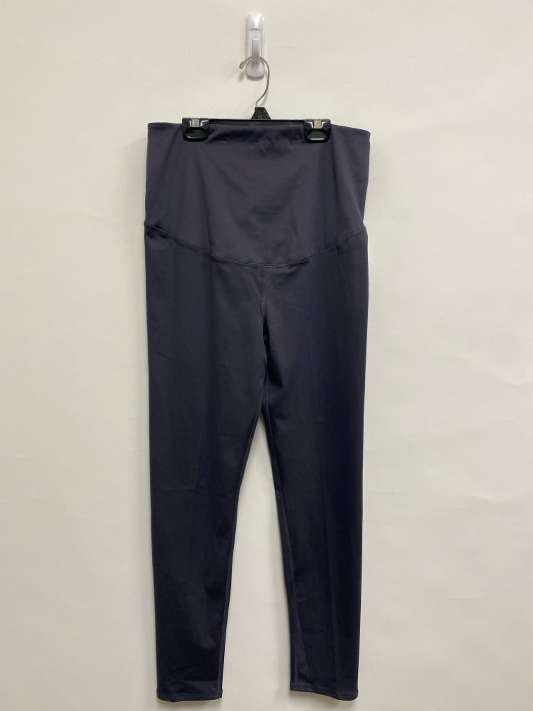 Motherhood Size M Charcoal Maternity Leggings