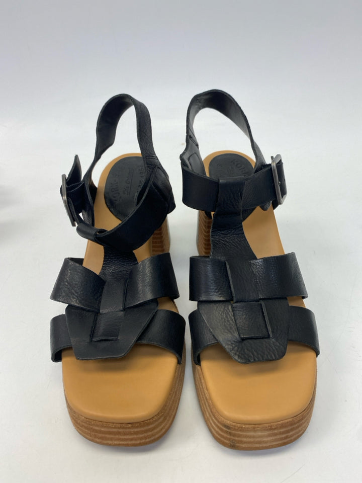 NWOT Kork-Ease  Size 9 Black Sandals