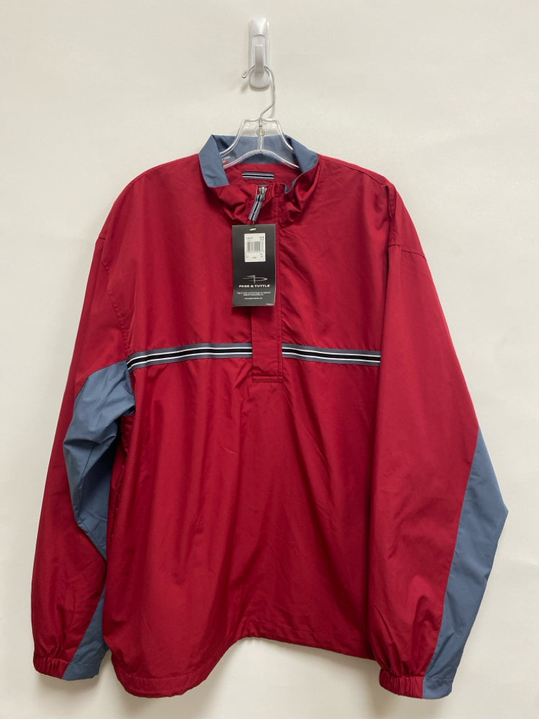 NWT Page &amp; Tuttle Size L Red Men&