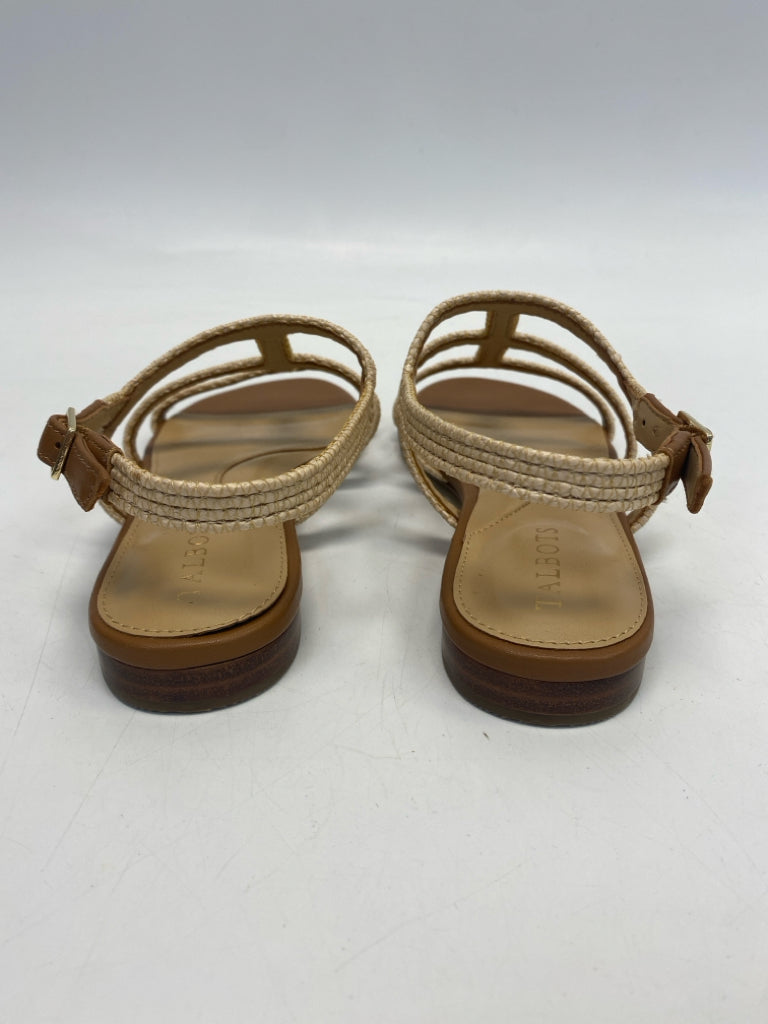 NWOT Talbots  Size 6.5 Cream Sandals