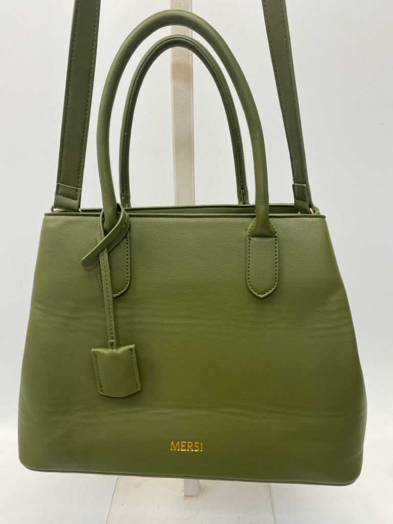 Mersi Dark Olive Handbag