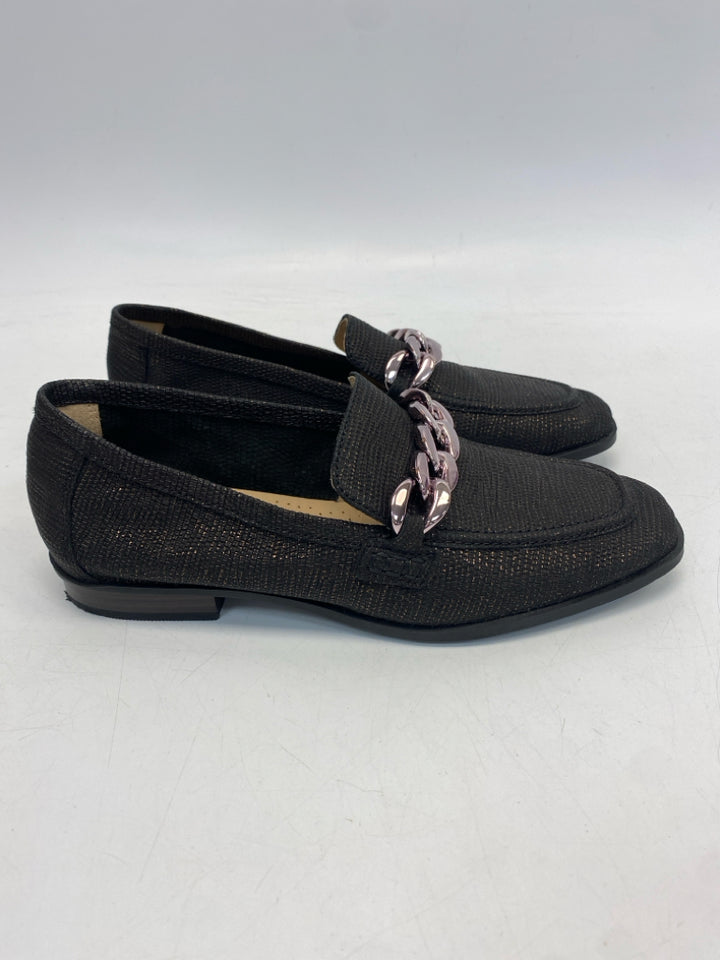 Clarks US Shoe Size 7.5 Black Copper Iridescent Flats
