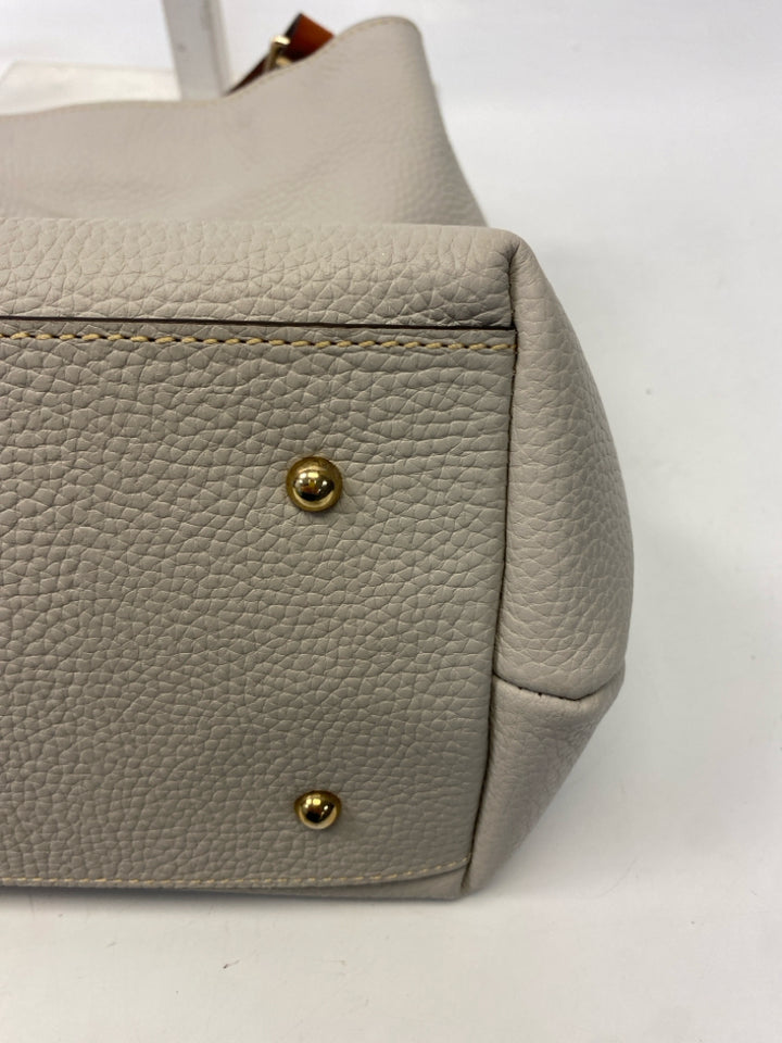 NWT Dooney &amp; Bourke Pale Gray Brown Handbag