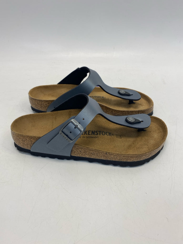 NWT Birkenstock EU Shoe Size 37 US Shoe Size 6 Pewter Sandals