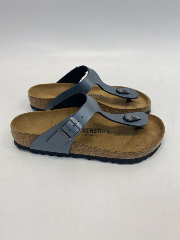 NWT Birkenstock EU Shoe Size 37 US Shoe Size 6 Pewter Sandals