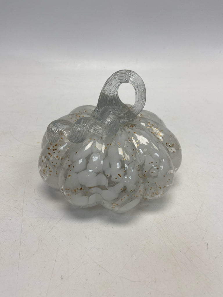 White Clear/Amber Glass Fall