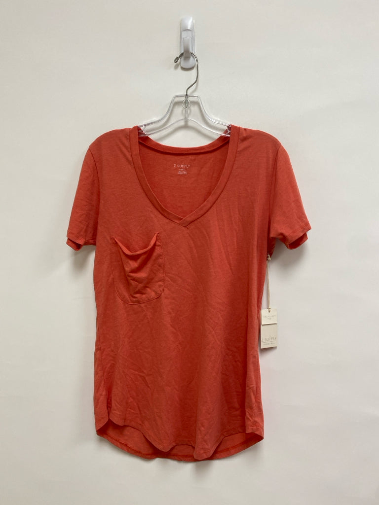 NWT Z Supply Size S Coral Short Sleeve Ladies Top