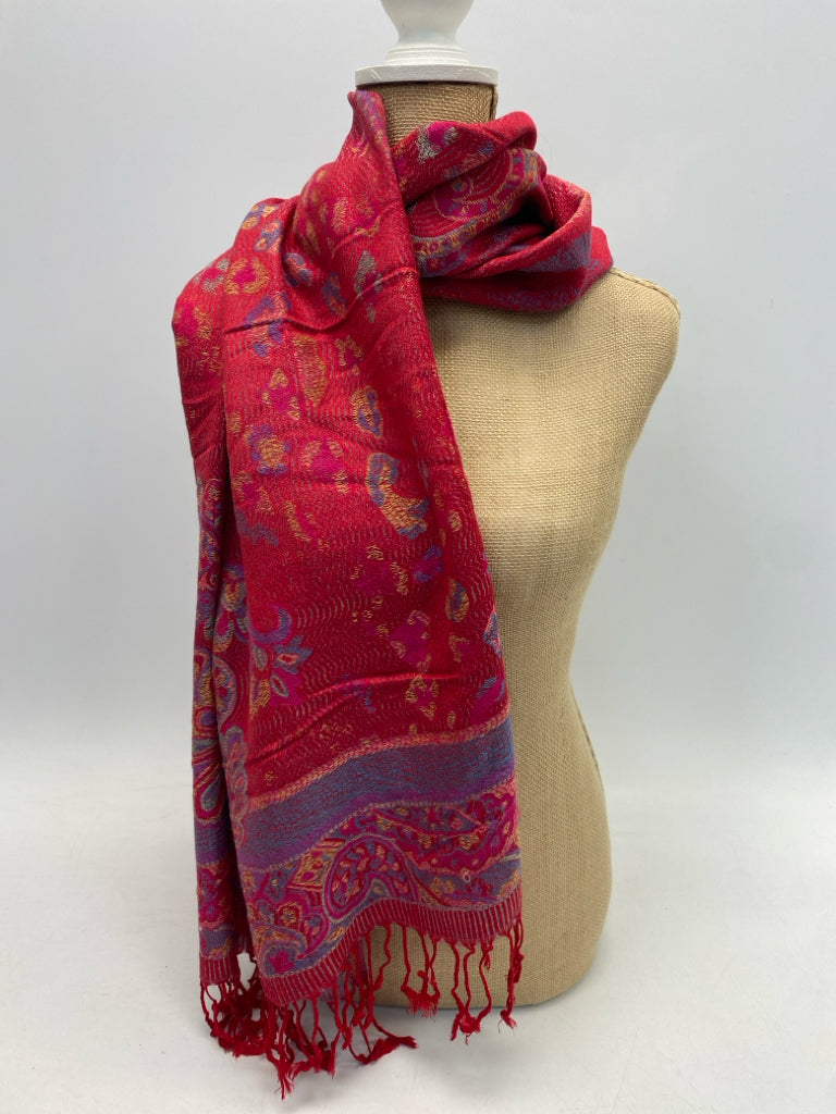 Red Multi Color Wrap