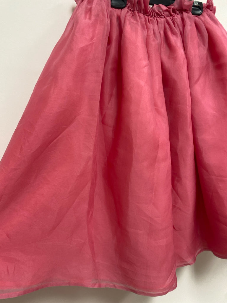 Caroline Constas Size S Rose Tulle Ladies Skirt