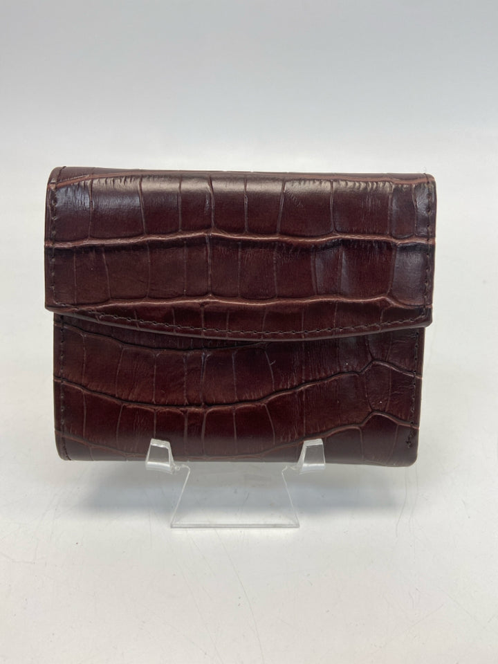Cordovan Embossed Wallet