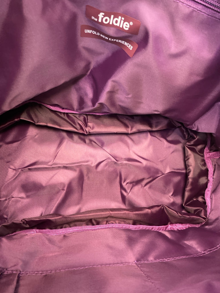 NWT foldie Dark Purple Duffle Bag