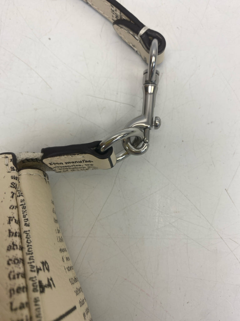 Coach Nolita 19 Newspaper Print Leather Bag CDC27 w/Tags