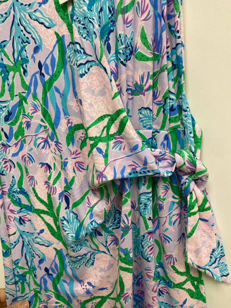 NWT LILLY PULITZER Size XXS Lavender Multi Color Sleeveless Ladies Dress
