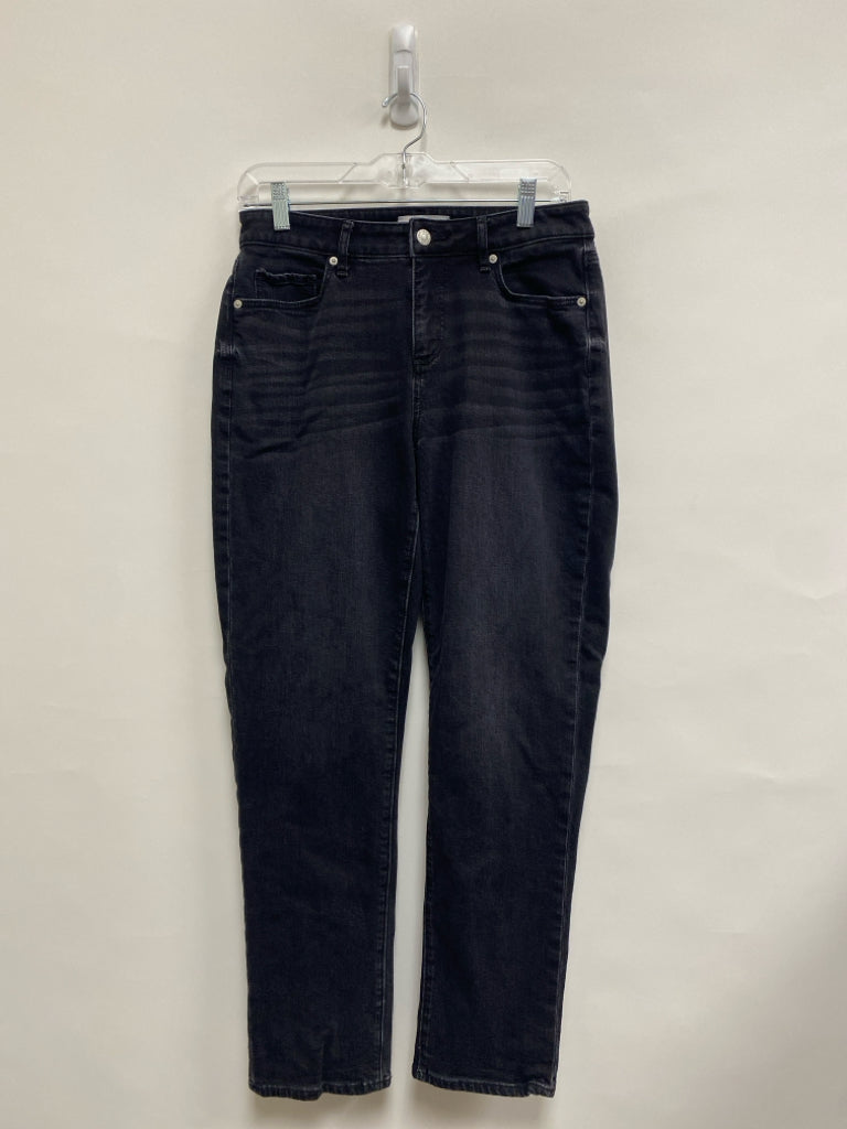 LOFT Size 4 Faded Black Ladies Jeans