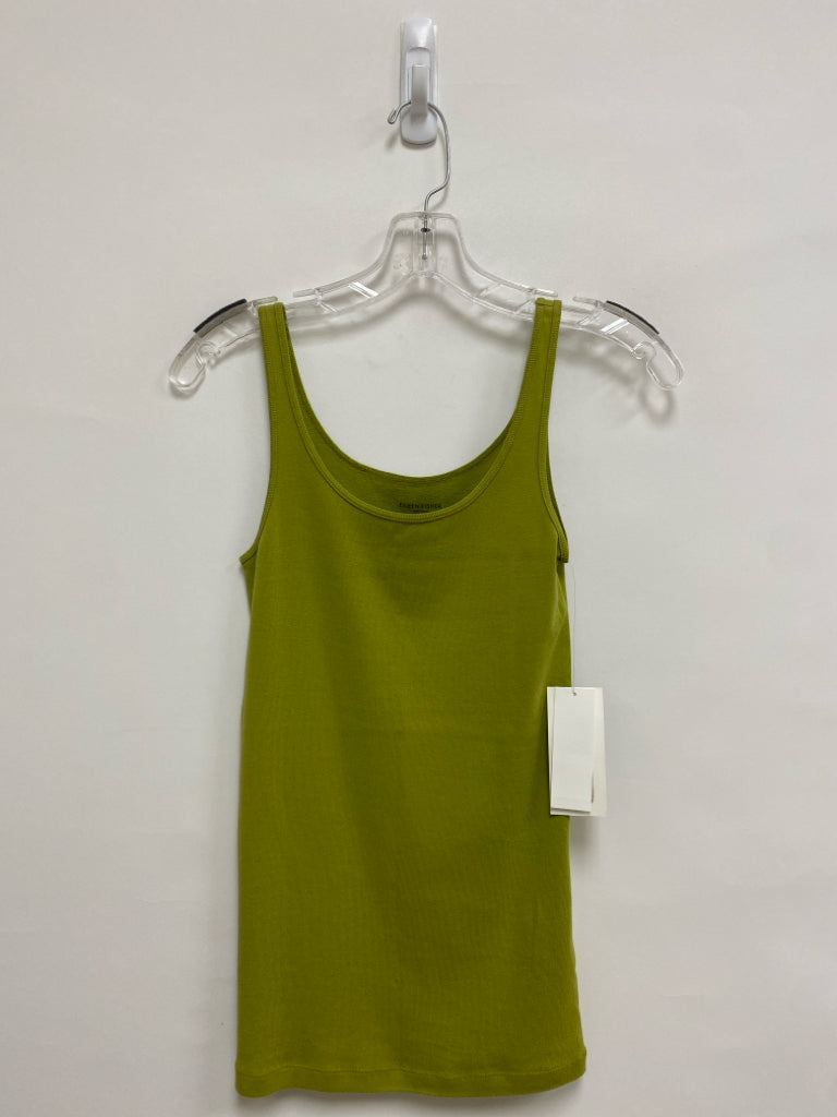 NWT Eileen Fisher Size XS Chartreuse Tank Ladies Top