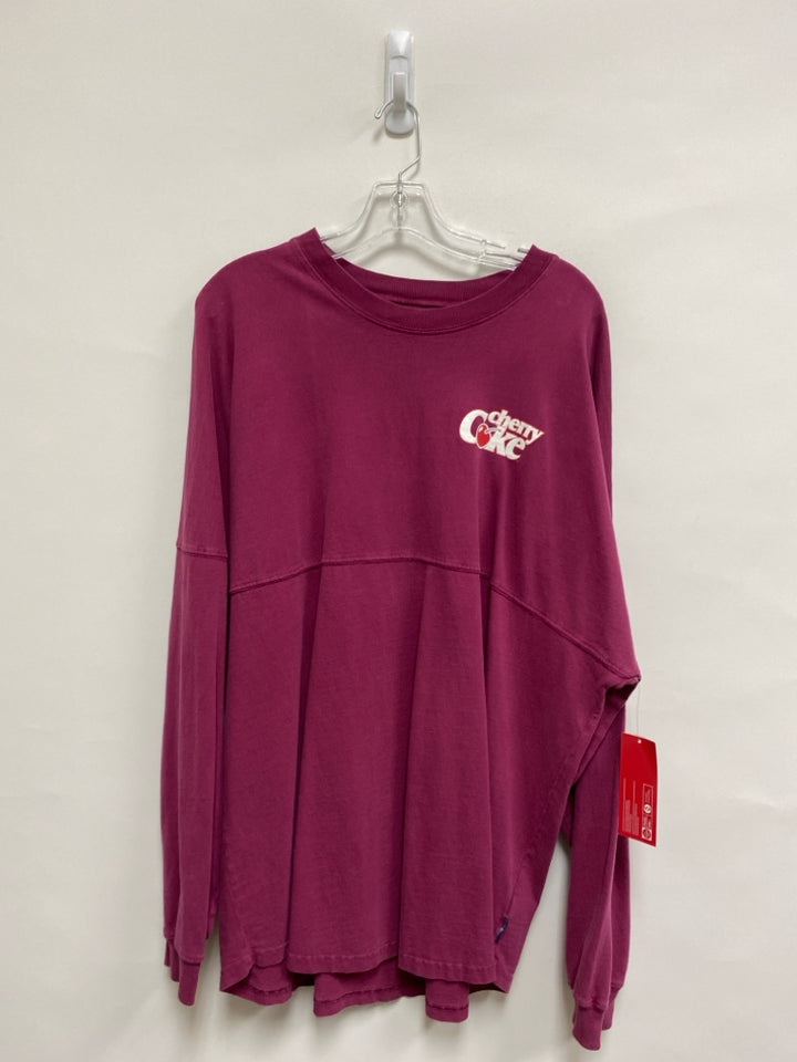 NWT Size XL Mauve Long Sleeve Tee Ladies Top