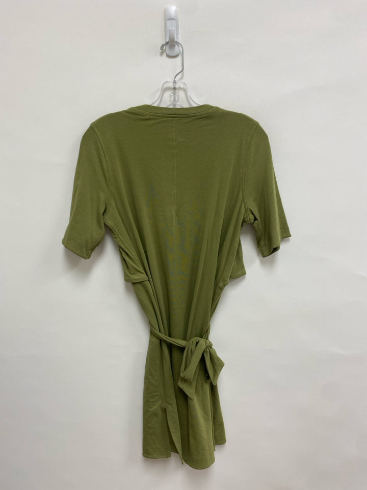 Lululemon Size S Olive Green Wrap Ladies Dress