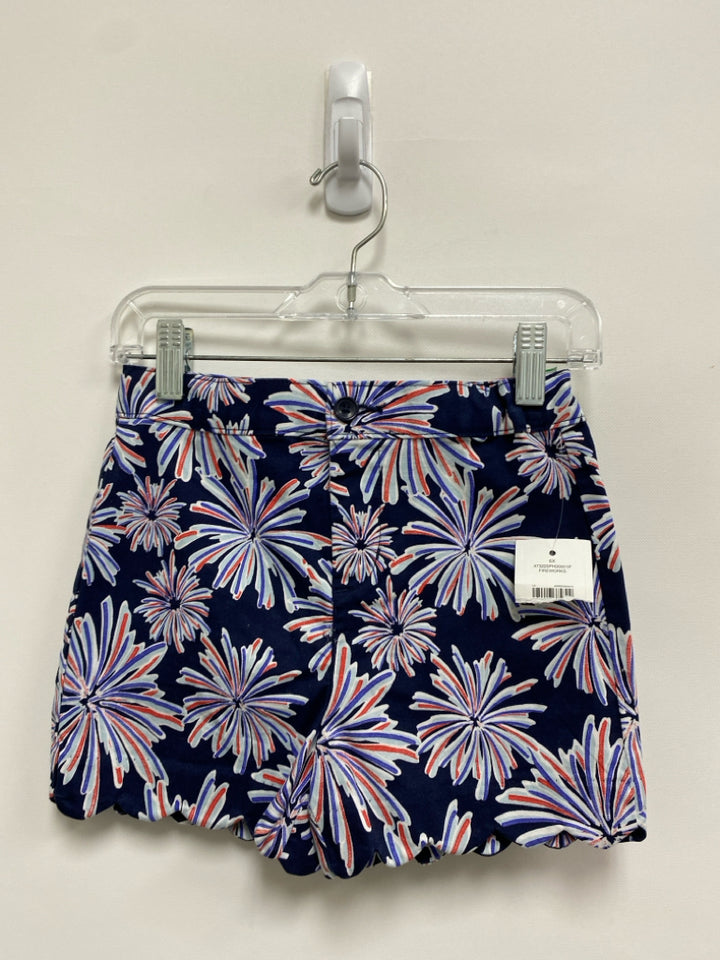 NWT Crown &amp; Ivy SIZE 6X Navy Red/White Fireworks Girl&