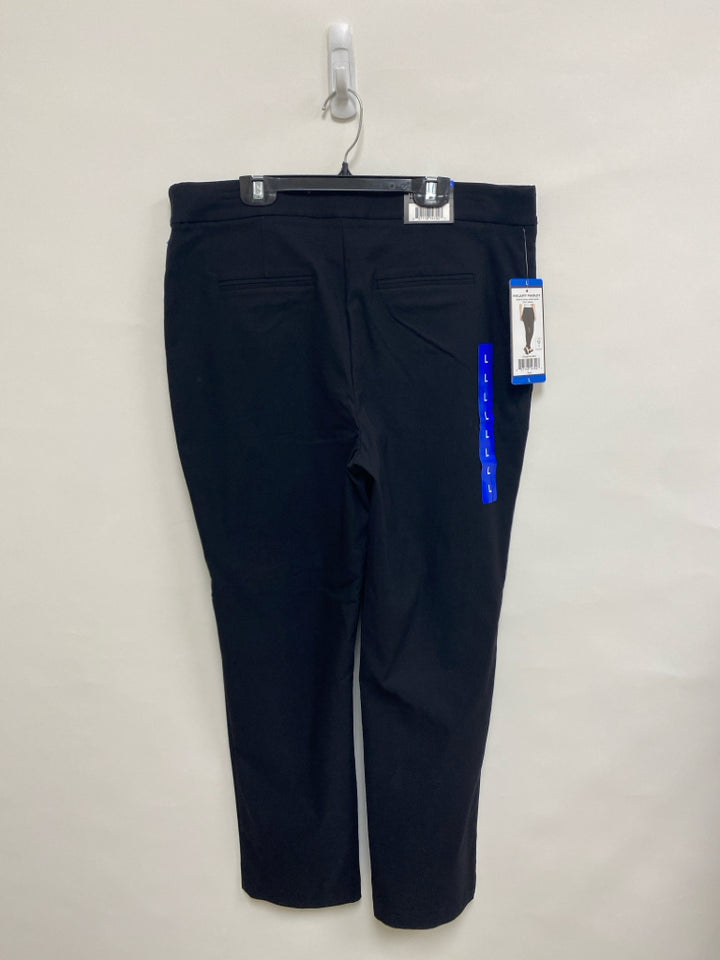 NWT Hilary Radley Size L Black Pull-on Ladies Pants