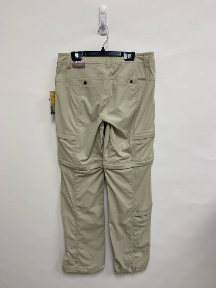 NWT Royal Robbins Size 4 Khaki Zip Offs Ladies Pants