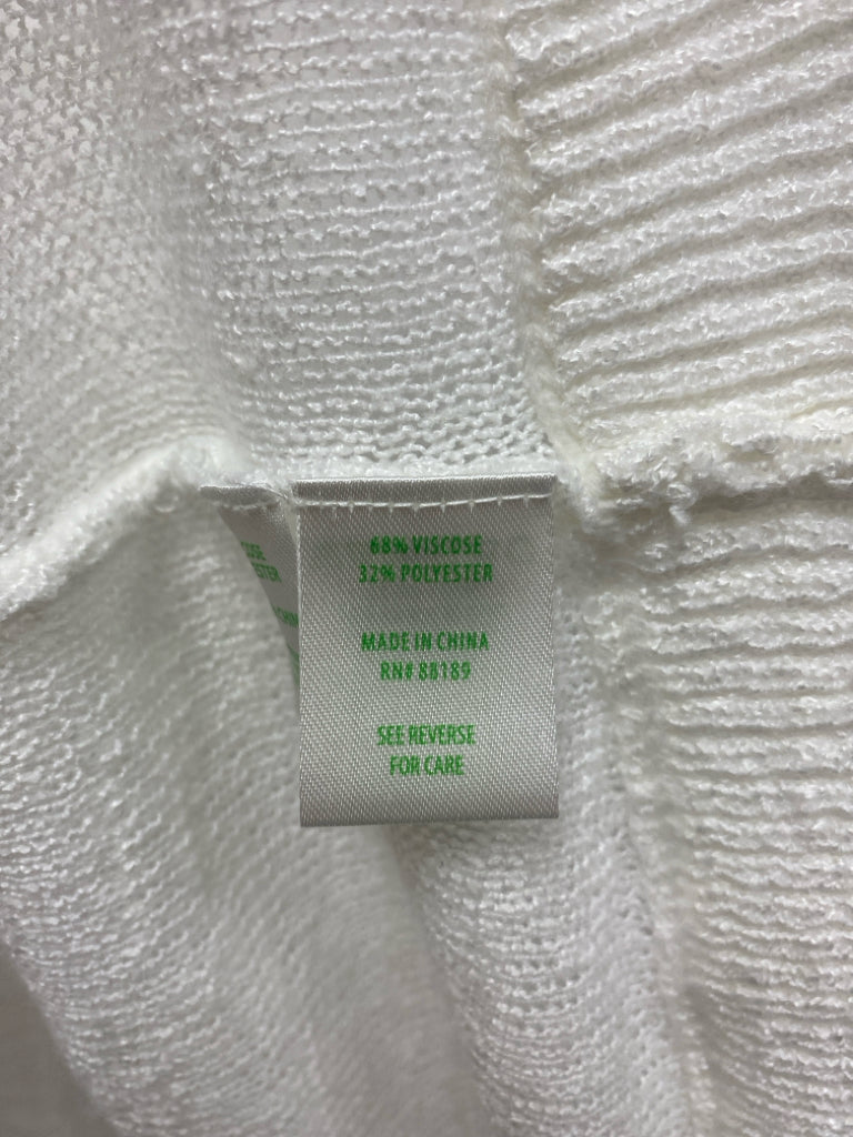 LILLY PULITZER Size S White Drape Ladies Sweater