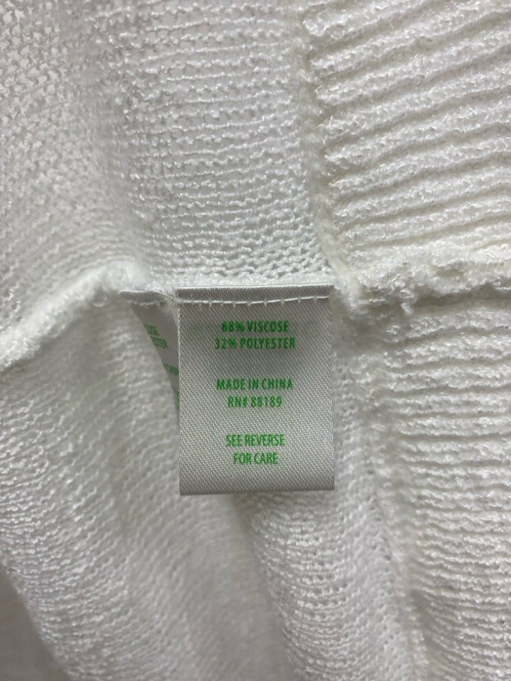 LILLY PULITZER Size S White Drape Ladies Sweater