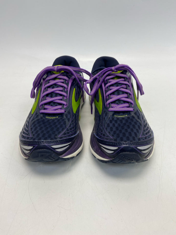 Brooks  Size 7.5 Navy/Lav Lace-up Sneakers