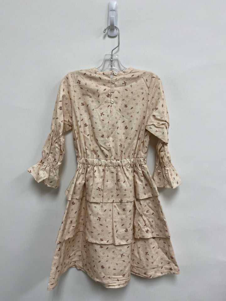 NWT The Sunday Collective SIZE 4/5 Pale Pink Fall Tiered Cotton Girl&