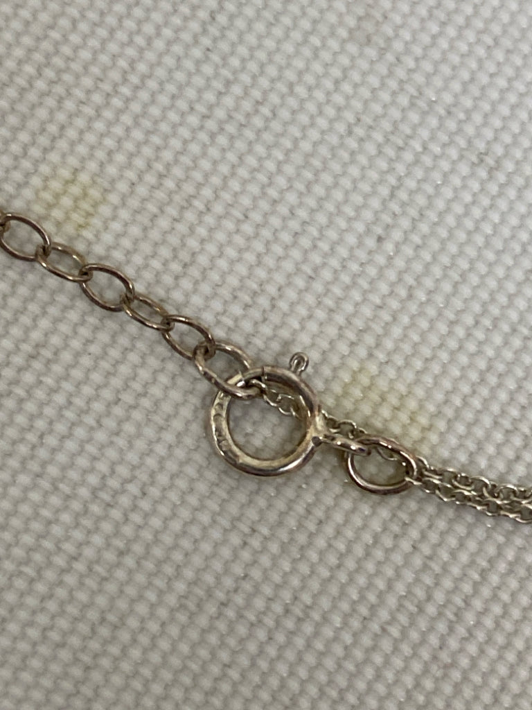 Silver Gold Color Pearl Necklace