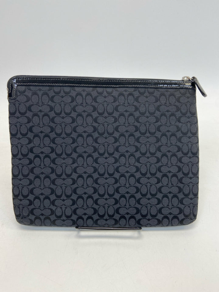 Coach Black Signature Electronic/Accessory