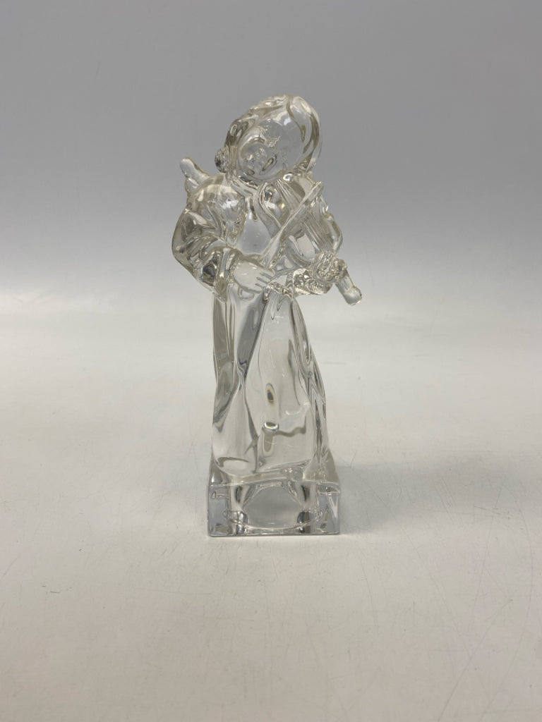 Mikasa Clear Glass Figurine