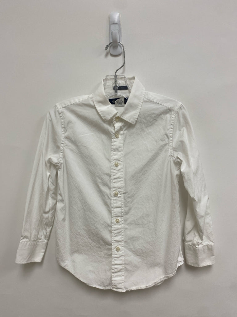 Crew Cuts SIZE 6/7 White Button Up Boy&