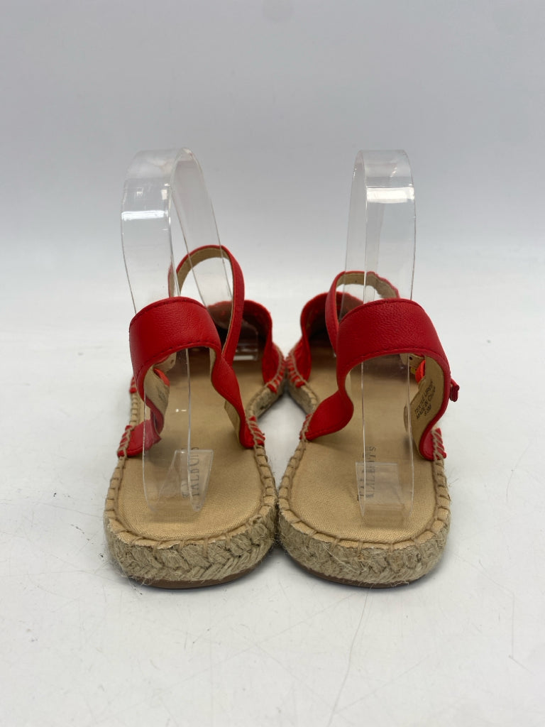 Talbots  Size 8.5 Red Sandals