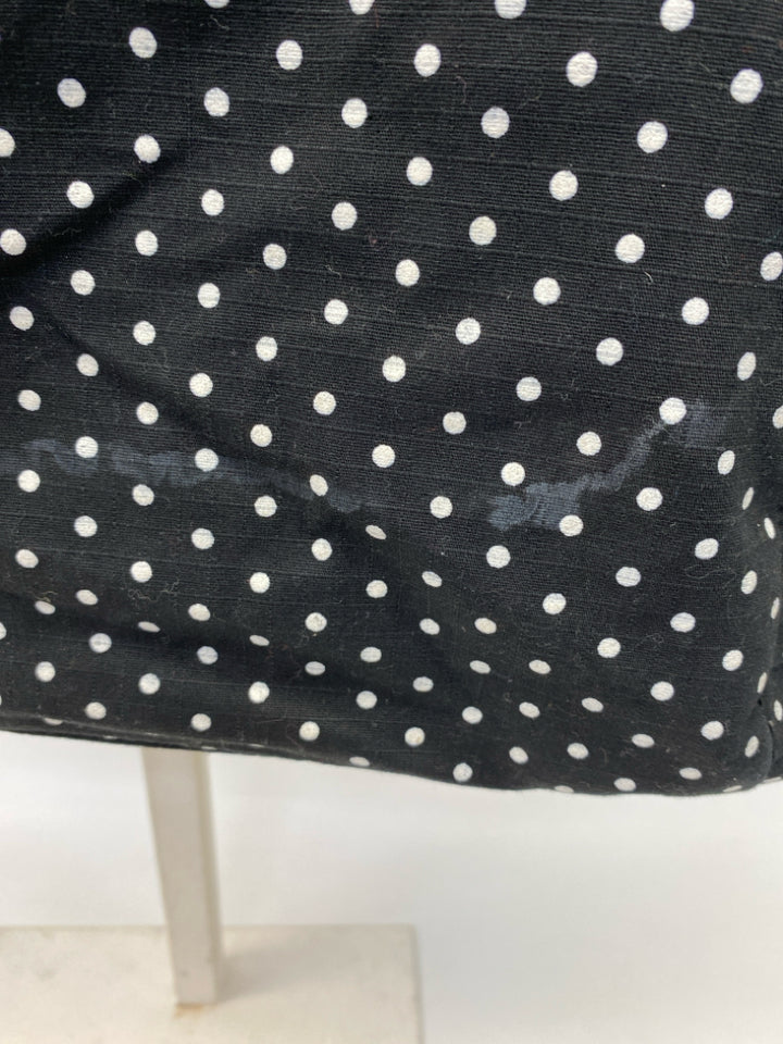 Black/White Polka Dot Tote Bag
