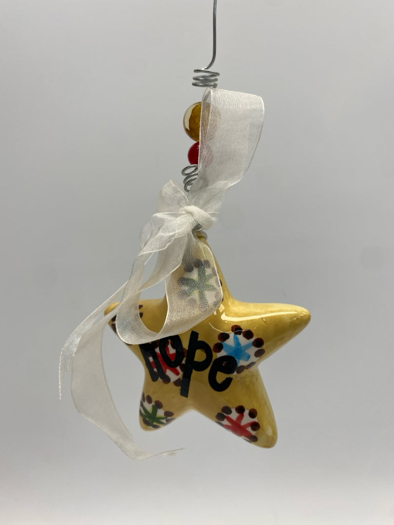 Glory Haus Cream Multi Color Ornaments